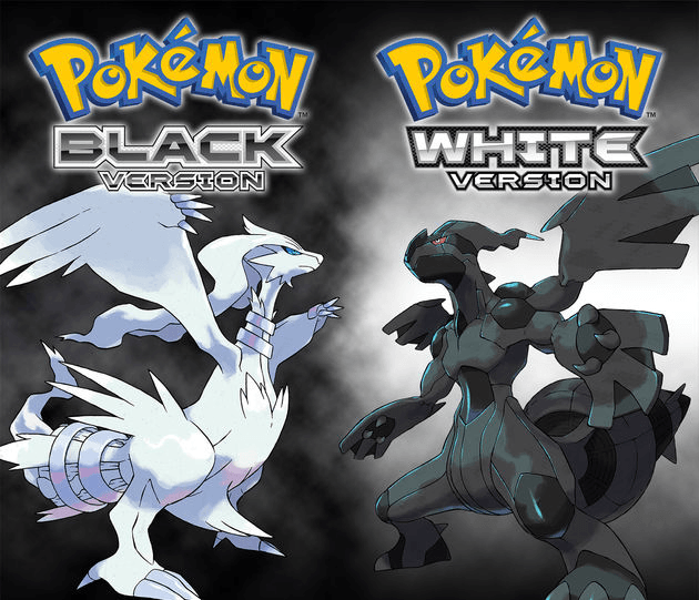 Pokémon Black & White Cover Art
