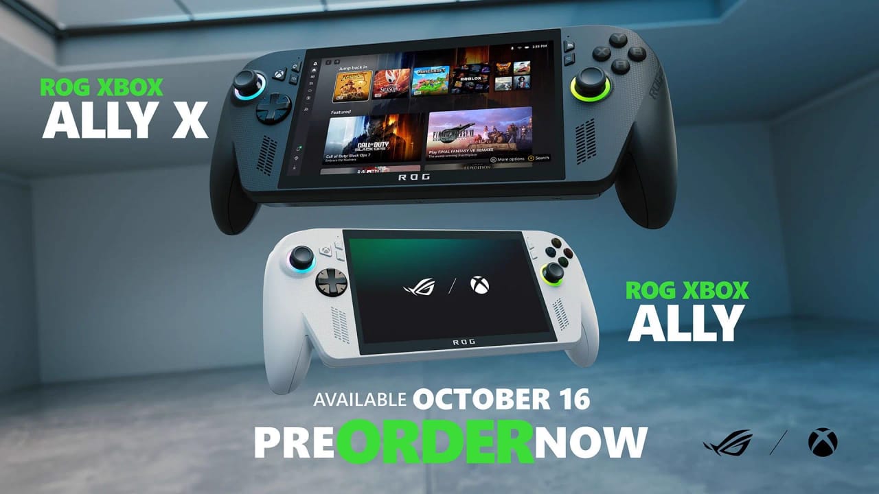 ROG Xbox Ally and ROG Xbox Ally X available to order